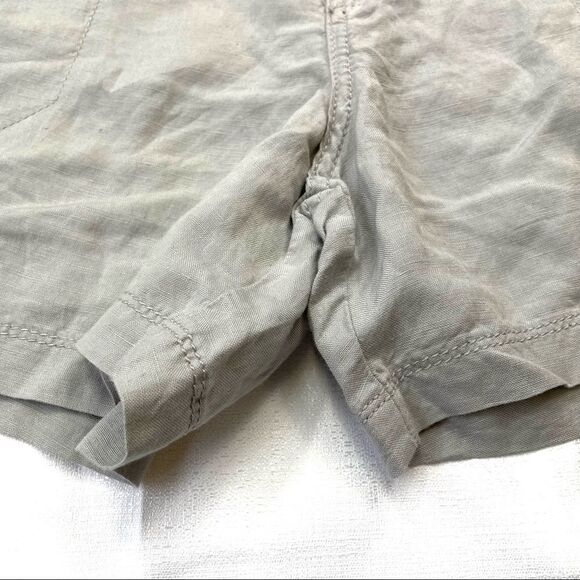 Calvin Klein Nwt Gray Linen Shorts - Picture 7 of 15